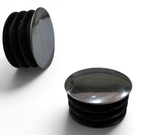 REGATON CROMADO PARA TUBO 1" 25MM